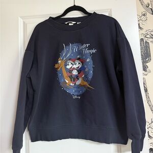 Navy Disney Sweatshirt